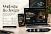 redesign your web page  and improve your website design
