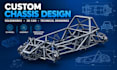 design a custom chassis from scratch using solidworks