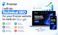 do framer technical SEO to rank your website on google