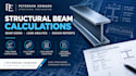 provide structural beam calculations, beam sizing, foundation, load analysis
