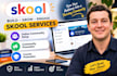 skool online community setup, skool community promotion, skool course promotion