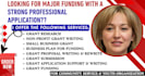 do grant writing, grant research, grant proposal grant application for business
