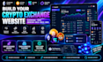 build crypto exchange website blockchain token memecoin erc20 brc20 web3
