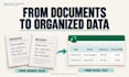 convert invoices and receipts from PDF to excel