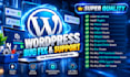 fix wordpress issues, bugs, errors, fix wordpress plugin error, fix website