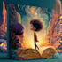 design a cartoon book cover art