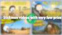 make a stickman animated videos like zenn and ink explainer