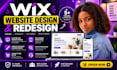 build wix website design website development wix website redesign wix SEO expert