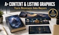 design aplus content and book listing graphics for authors