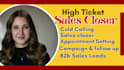sales representative high ticket sales closer b2b sales cold calling leads