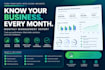 create a monthly management report to track your business performance