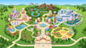 design custom theme park map, zoo map, amusement park and attraction map