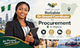be your reliable on ground coordinator for procurement in nigeria