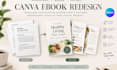redesign your canva ebook, PDF guide, workbook and ebook formatting