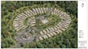 create rendering of plat map, site plan, campground map, layout in autocad