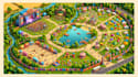 create event map, festival map, venue map  and event guide illustration