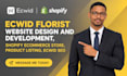 build ecwid florist website, shopify ecommerce store, product listing, ecwid SEO