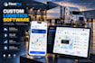 develop custom logistics app freight dispatch trucking app and fleet soft