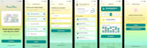 design a modern mobile app UX and interactive prototype for focusflow