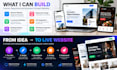 build a modern business website with automation