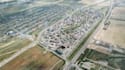 visualize 3d site plan, housing development, real estate microdistrict layout