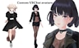 custom vrchat 3d model avatar rig vrchat character anime 3d avatar pc quest
