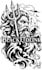 create a custom blackwork tattoo design based on your idea
