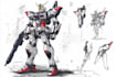 make a gundam character illustration