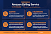 write SEO amazon listing with bullet points
