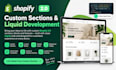 create custom shopify 2 0 sections