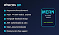 mern stack web app react node mongodb full stack development