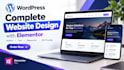 design, redesign modern responsive wordpress website using elementor pro