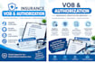 provide accurate insurance vob and prior authorization