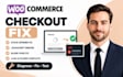 fix woocommerce checkout spinner checkout stuck blank page javascript error