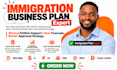write eb2 niw l1 e2 eb5 eb1c petition cover letter immigration business plans