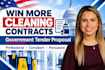 prepare cleaning tender bid proposal for government contracts