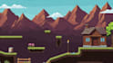 create custom 2d platformer game,pixel art character,platformer tileset in unity