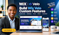 build wix velo custom features, code, search, cms automation and api integration