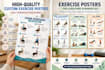 design professional exercise posters