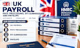do UK payroll, paye processing, rti submissions and payslips