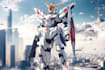 make gundam character illustration