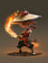 draw 2d game character illustration
