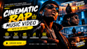create a cinematic rap music video with ai lip sync