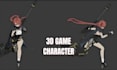 do 3d game character animation 3d rigging model unreal engine ue5 game animation