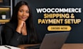 setup woocommerce shipping connect payment method to your woocommerce website