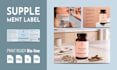 design box packaging, dieline and print ready packaging