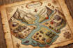 design a fantasy kingdom map
