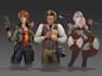 paint professional character art, no ai