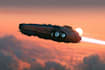 create custom spaceship and spacecraft illustration