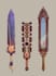 create weapon design and illustration